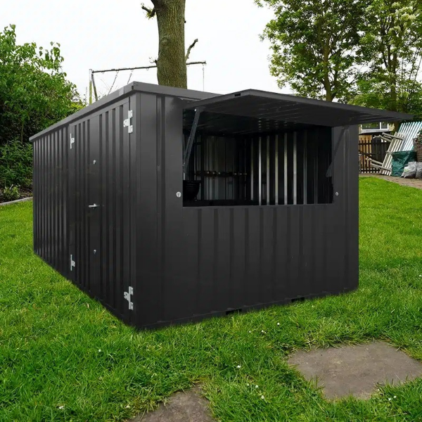 Contentor Bar 4x3m XL Antracite RAL 7016