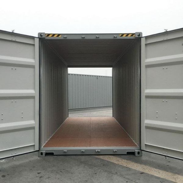 Contentor high cube dupla porta 20 pés