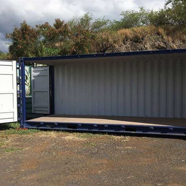 Contentor com abertura lateral 20 pés