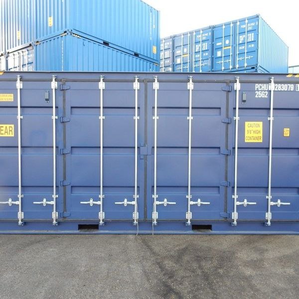 Contentor high cube com abertura lateral 20 pés