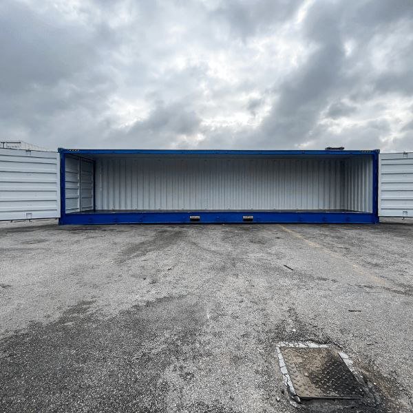 Contentor high cube com abertura lateral 40 Pés