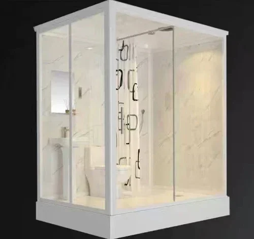 Toilet with Squatting Pit, Integrated Shower Room, Integrated Bathroom, Mobile Toilet, Squatting Shower Room – Image 6