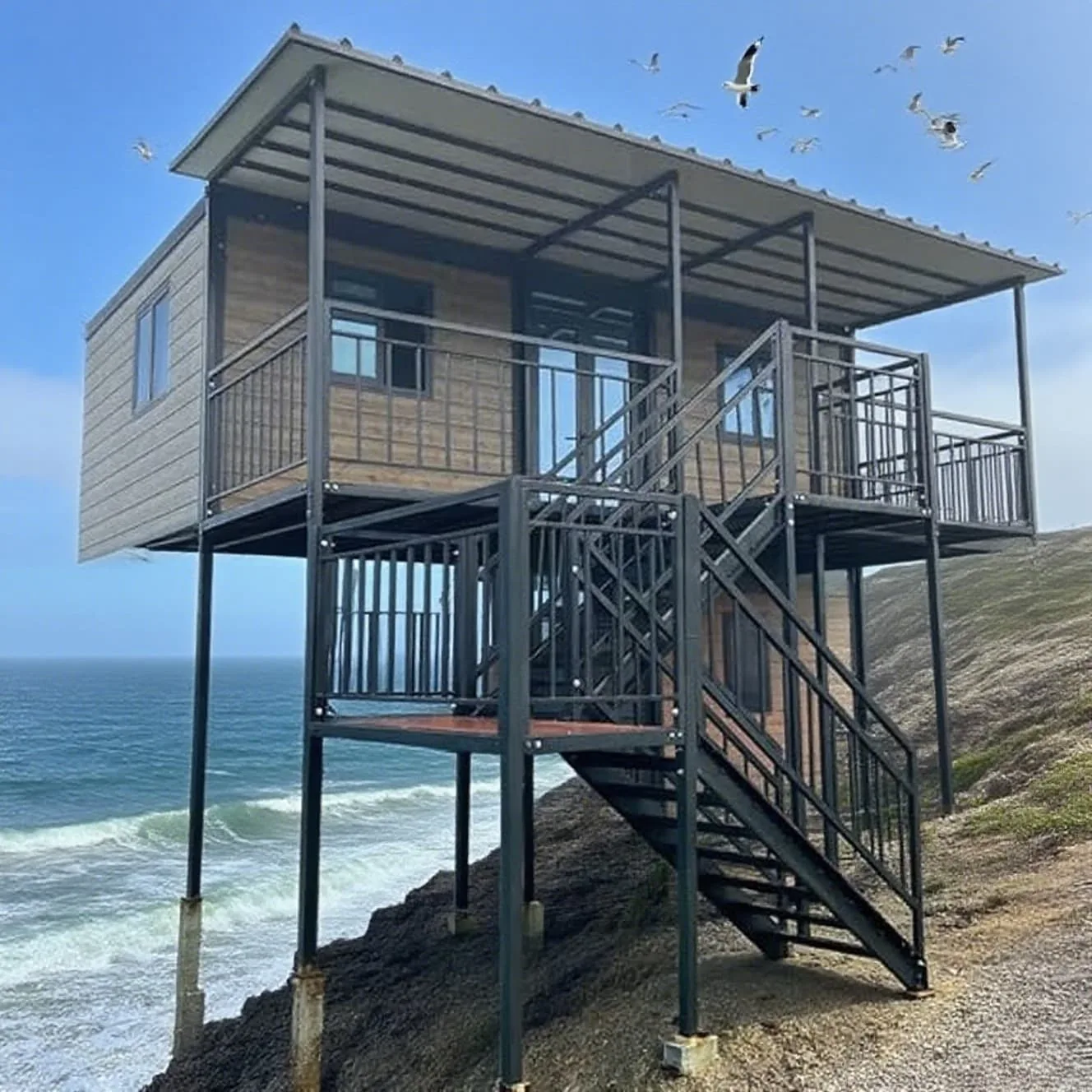 Wholesale Australia Double Wing Expandable Container House Folding 20ft Flat Pack Prefab Luxury Modular Homes Ready To Live In – Image 3