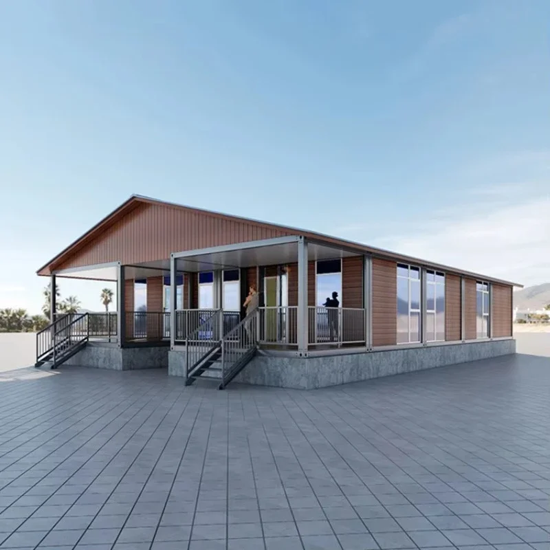 Tiny Home 3 4 Bedroom Prefab Container Homes 20FT 40ft Luxury Prefabricated Container Flat Pack House Foldable Container House – Image 3