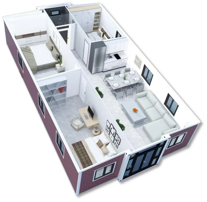 Casa Contêiner de Dois Andares – Image 7