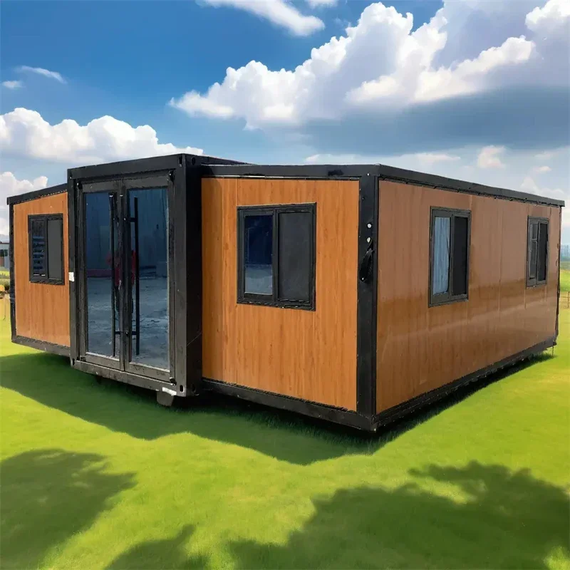 Prefab Tiny Home Expandable Container House 20ft 40ft Folding Room Prefabricated House Luxury 2 3 4 Bedrooms Garden Rooms