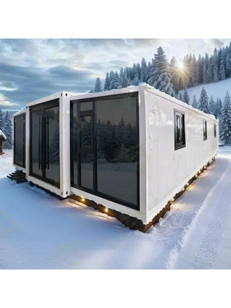 Direct Sale 40 Ft 20Ft Prefabricated Expandable Portable Container Home with 2 Rooms and Restroom Ready to Use – Image 7