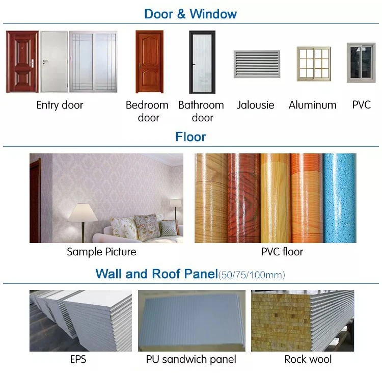 Tiny Home 3 4 Bedroom Prefab Container Homes 20FT 40ft Luxury Prefabricated Container Flat Pack House Foldable Container House – Image 34