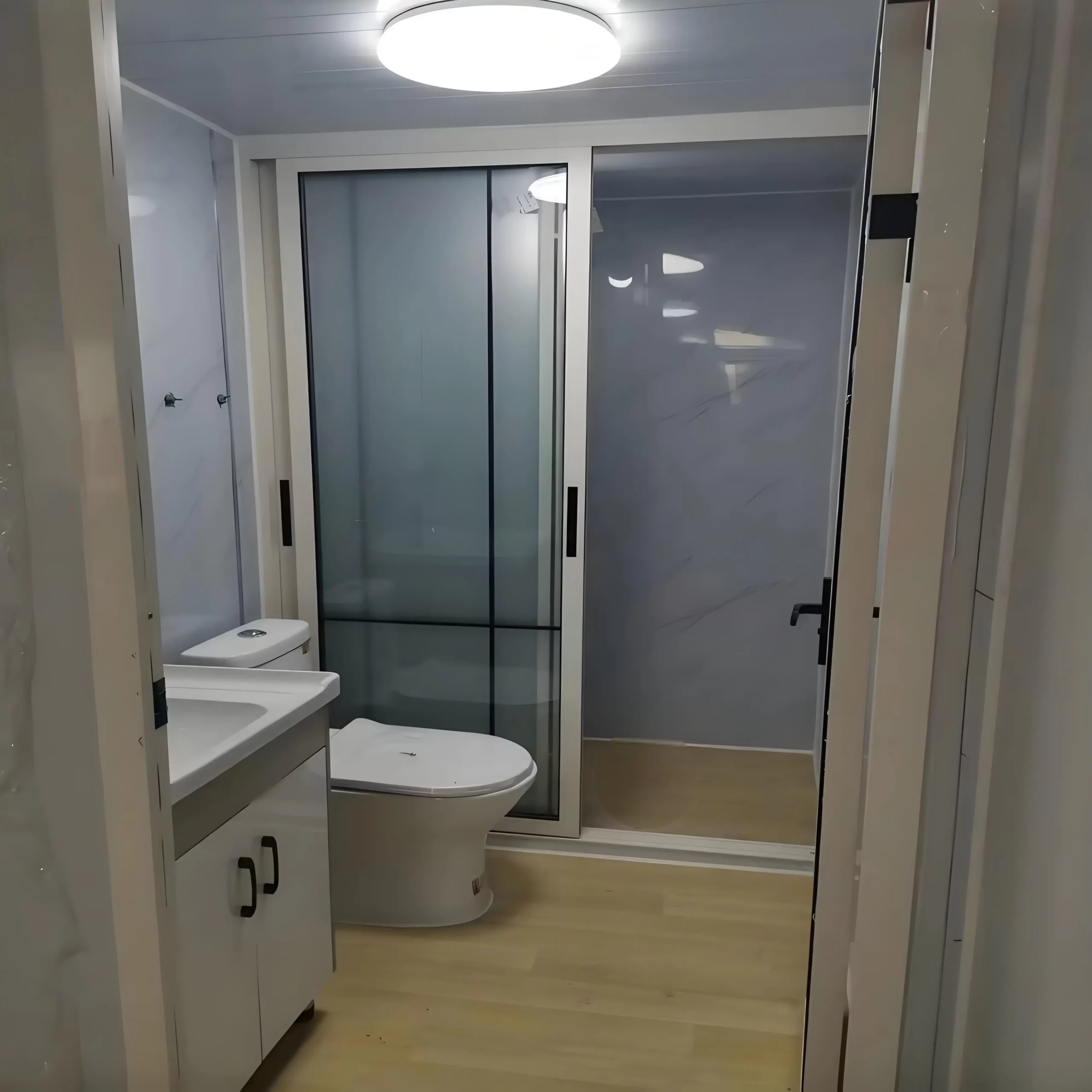 Tiny Prefabricated Expandable House 20ft 40ft Container Home with Heating Bathroom and Modular Furniture for All Seasons – Image 2