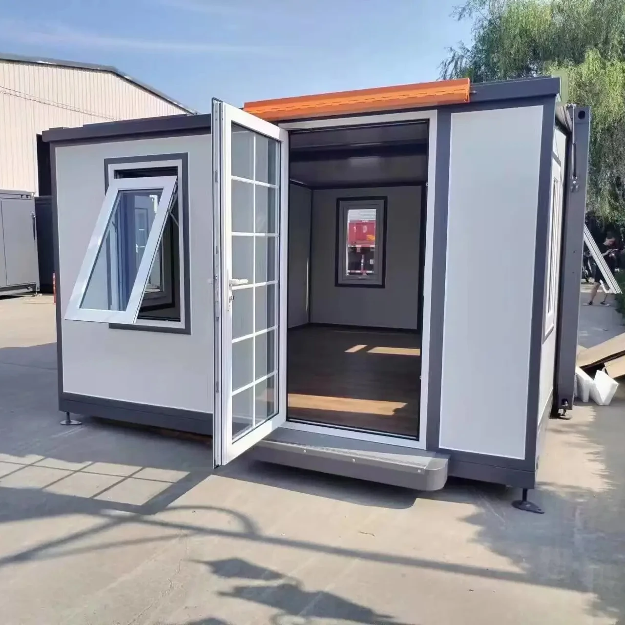 Prefabricated mobile portable small houses and homes