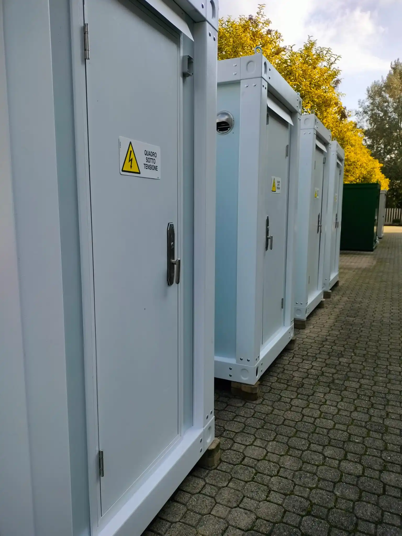 MINI Prefab Quick Assembly Sunny House Prefabricated Windproof Container waterproof Outdoor storage Steel structure room