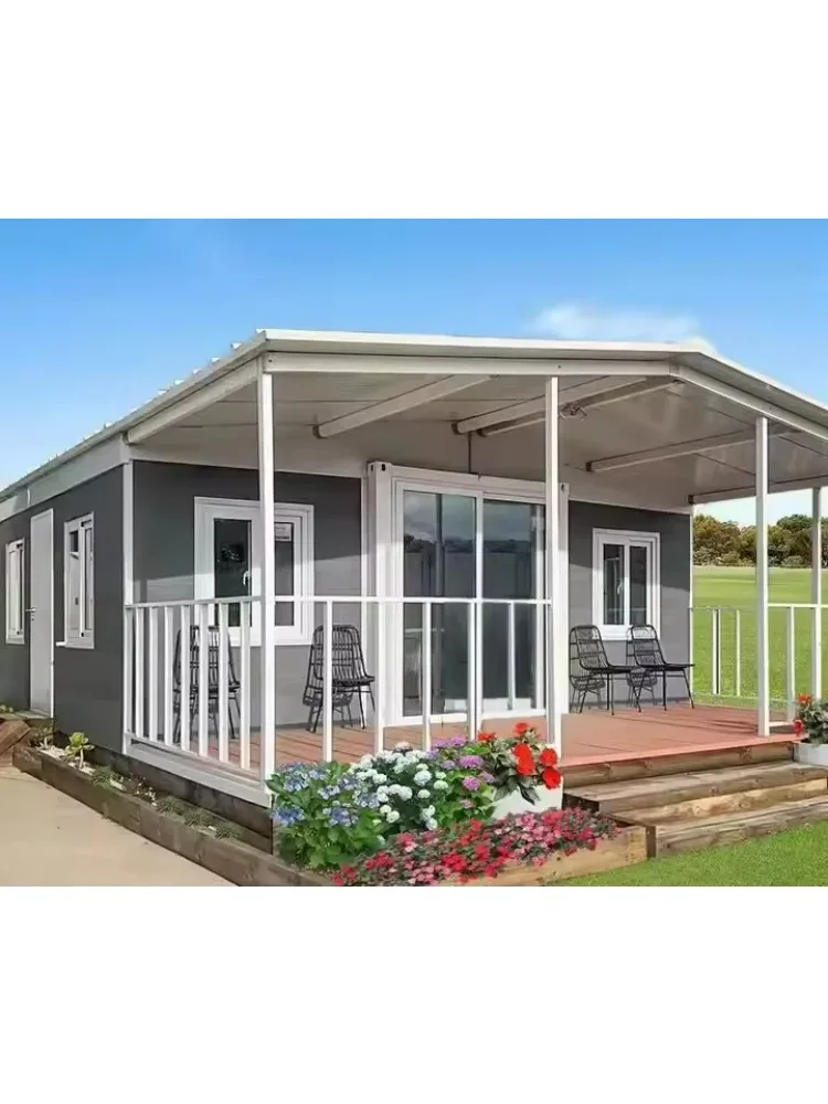 Direct Sale 40 Ft 20Ft Prefabricated Expandable Portable Container Home with 2 Rooms and Restroom Ready to Use – Image 11