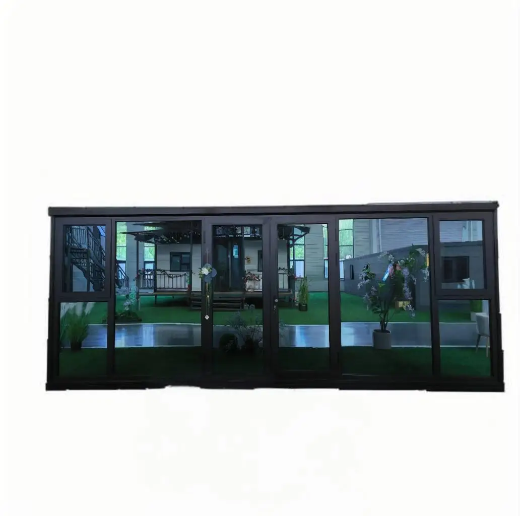 Glass Curtain Wall Steel Expandable Container House Foldable Snow Prevention for Hotel and Villa Use – Image 3
