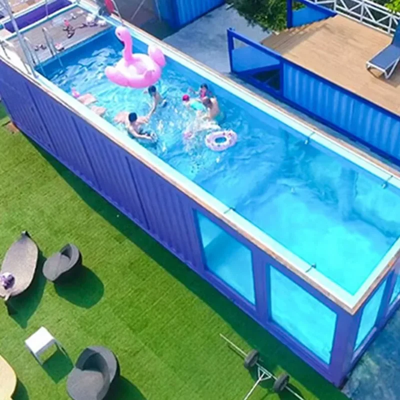 Sinoy Magic House Container Pools Swimming Outdoor 40ft Shipping – Image 3