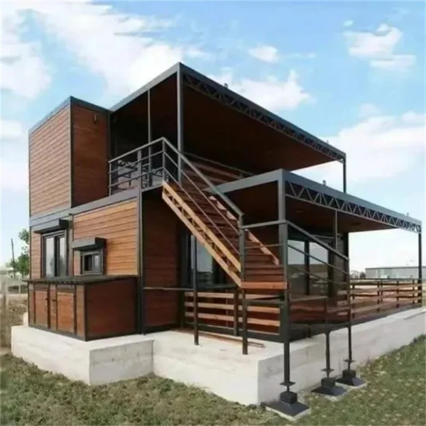 Casa Contentor Pré-fabricada de 2 Andares