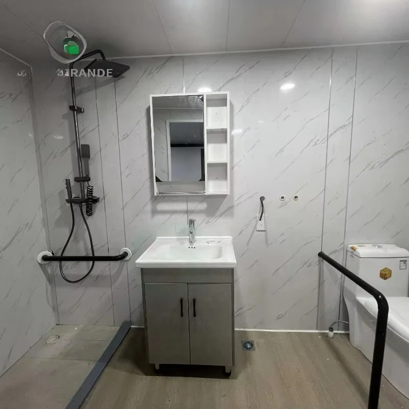 Luxury Prefab Expandable House Container Swimming Pool Prefabricated Premade Building Modular Tiny Foldable Container House – Image 5