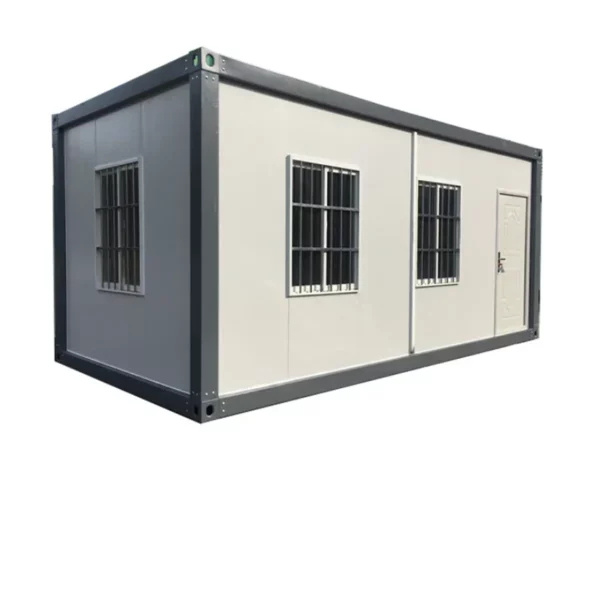 Casa contentor modular extensível e dobrável