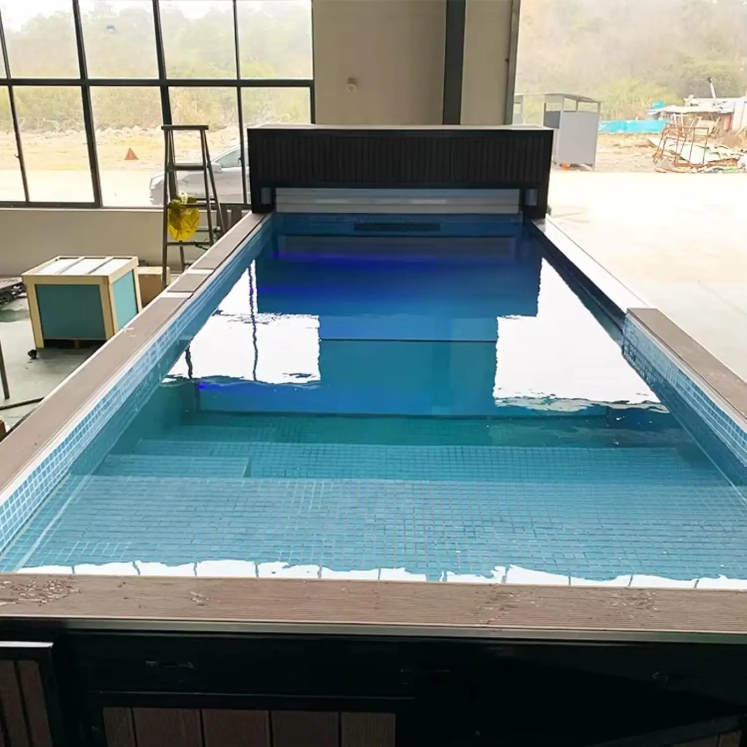 Custom Container Pools Portable Above Ground Modular Pools, Easy To Install, Prefabricated Modular Pools Designed for Durability – Image 2