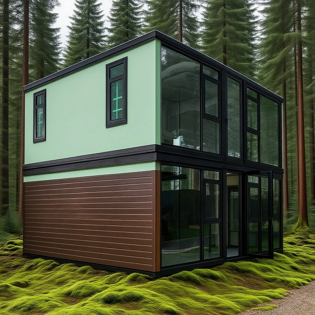 Wholesale Australia Double Wing Expandable Container House Folding 20ft Flat Pack Prefab Luxury Modular Homes Ready To Live In – Image 4