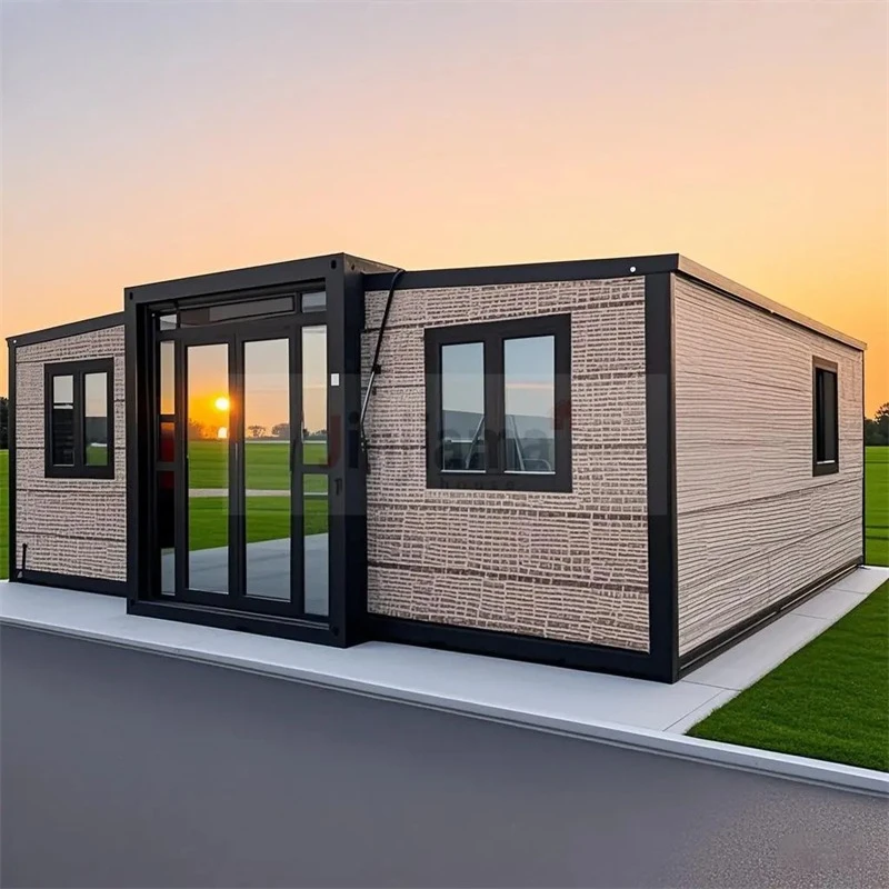 Prefab Tiny House Modern Design Expandable Container House 40ft 20ft Home Office Container Homes Folding Room Garden Rooms