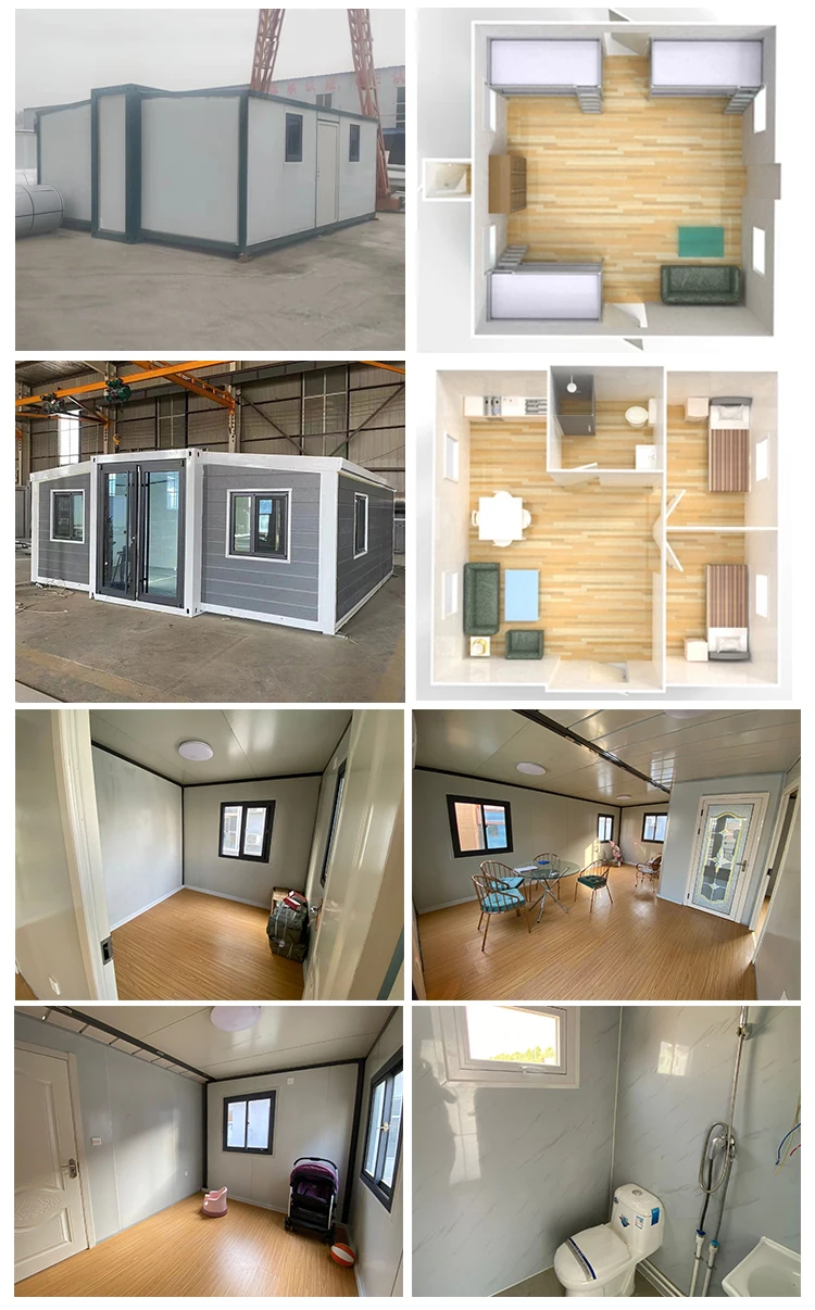 Tiny Home 3 4 Bedroom Prefab Container Homes 20FT 40ft Luxury Prefabricated Container Flat Pack House Foldable Container House – Image 33
