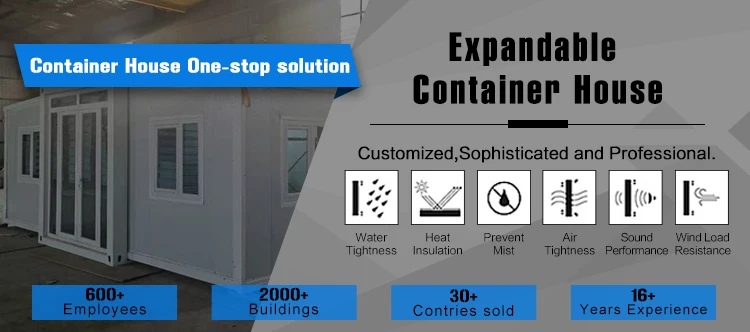 Tiny Home 3 4 Bedroom Prefab Container Homes 20FT 40ft Luxury Prefabricated Container Flat Pack House Foldable Container House – Image 21