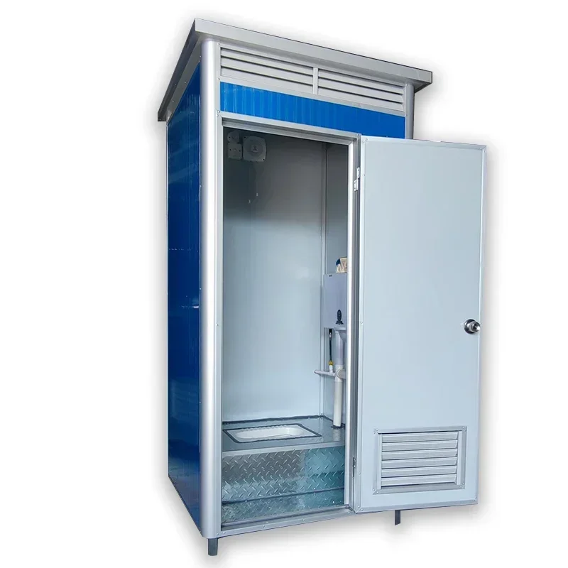 Mobile bathroom, outdoor construction site toilet, customized scenic spot toilet, temporary simple toilet for activities – Image 5