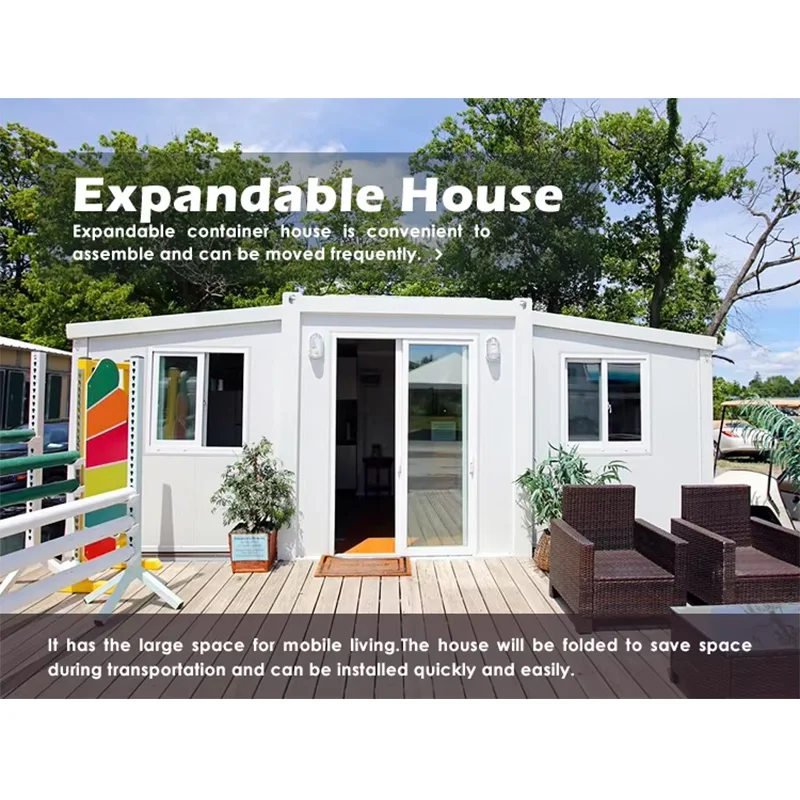 Tiny Home 3 4 Bedroom Prefab Container Homes 20FT 40ft Luxury Prefabricated Container Flat Pack House Foldable Container House – Image 24