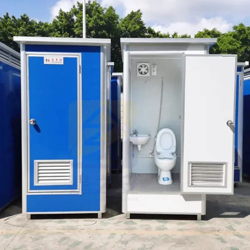 Cross-borderCross Border Outdoor China Modular Movable Shower Washroom Portable Toilet Mobile Wc Portable Bathroom Toilet – Image 2