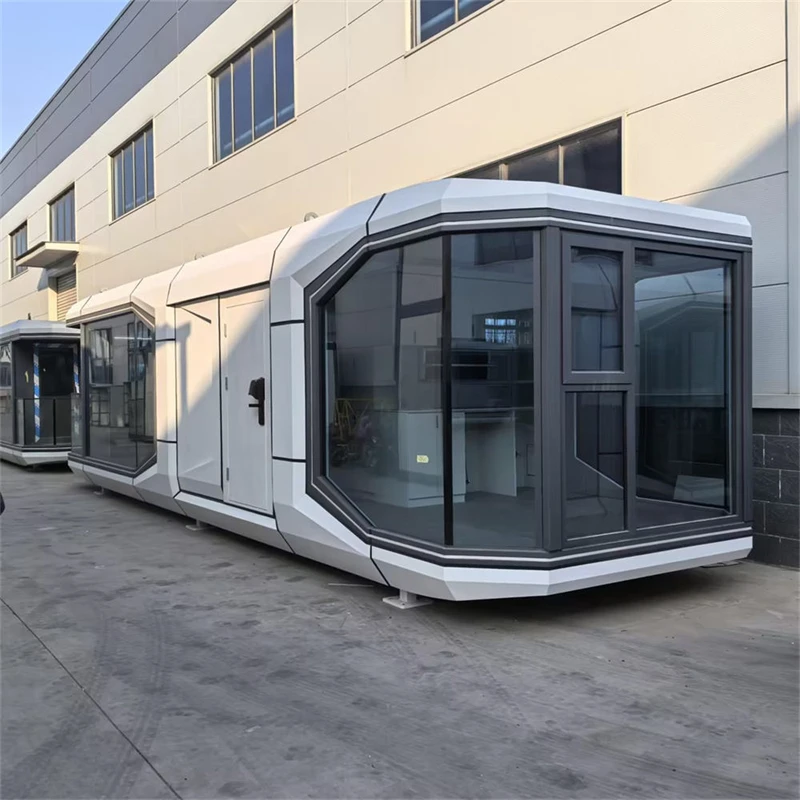 Mobile Home 20ft 40ft Luxury Modern Steel Structure House Movable Expandable Foldable Container House Prefab For Villa Tiny Home