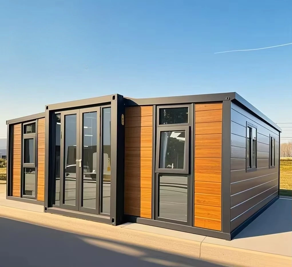 Glass Curtain Wall Steel Expandable Container House Foldable Snow Prevention for Hotel and Villa Use – Image 8