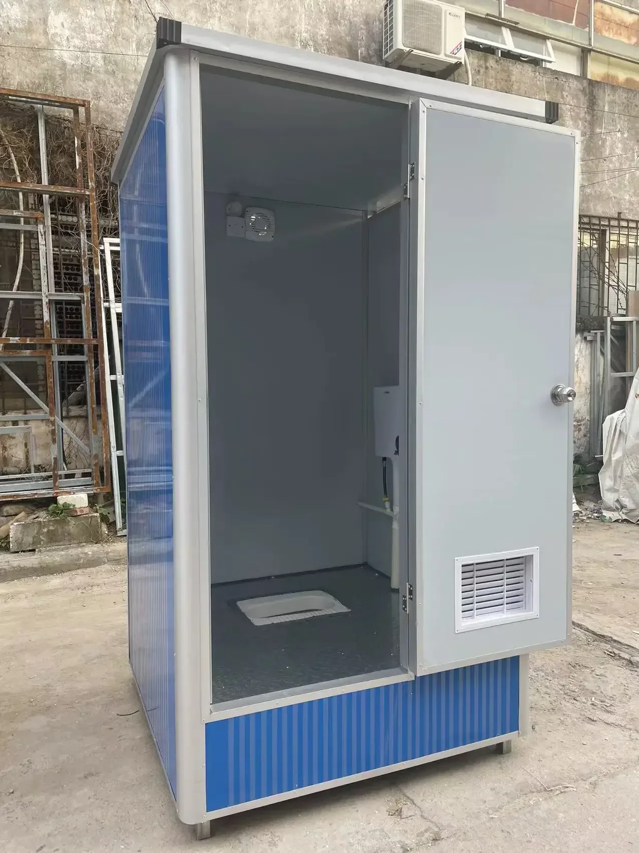 Mobile bathroom, outdoor construction site toilet, customized scenic spot toilet, temporary simple toilet for activities – Image 12