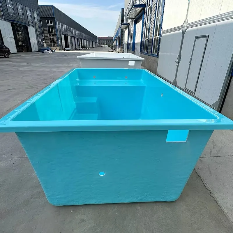 Adult Small Family Swimming Pool And Accessories Fiberglass Custom Design Prefabricated Above Ground Swimming Pool Piscina – Image 3