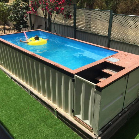 Piscina de contêiner de 20 pés