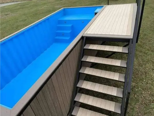 Piscina em contentor 6 m x 2,5 m