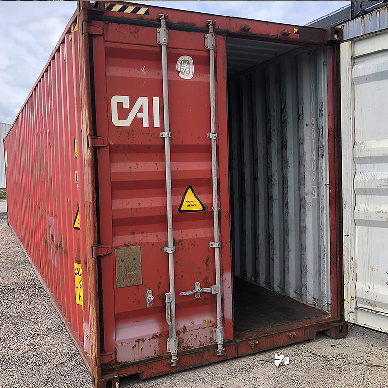 Contentor marítimo 40&rsquo;HC – 12 metros